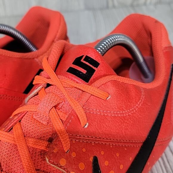 Nike Elastico Pro 11 Indoor Soccer Shoes Orange Men's 12 - Picture 10 of 12